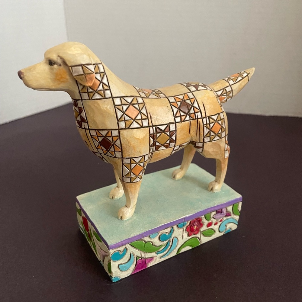 Jim shore heartwood creek ingot golden retriever figurine like new - Picture 5 of 5